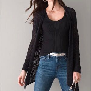 NWT❗️WHBM Long Sleeve Flyaway Cardigan